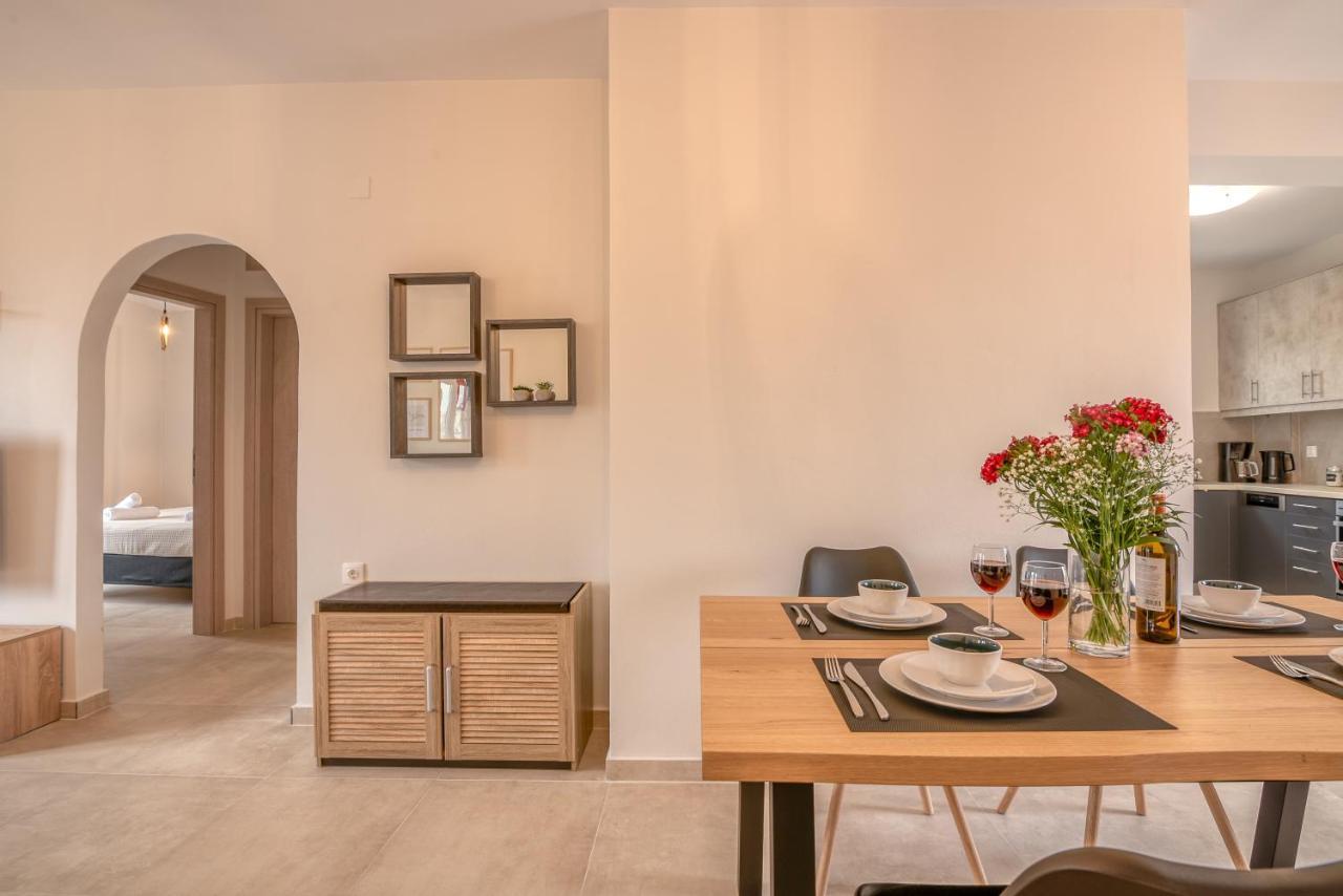 Apartament Romanza Kavros Paralia Kourna Zewnętrze zdjęcie