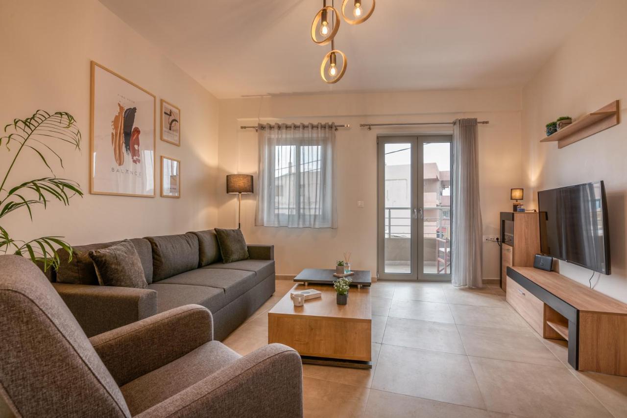 Apartament Romanza Kavros Paralia Kourna Zewnętrze zdjęcie